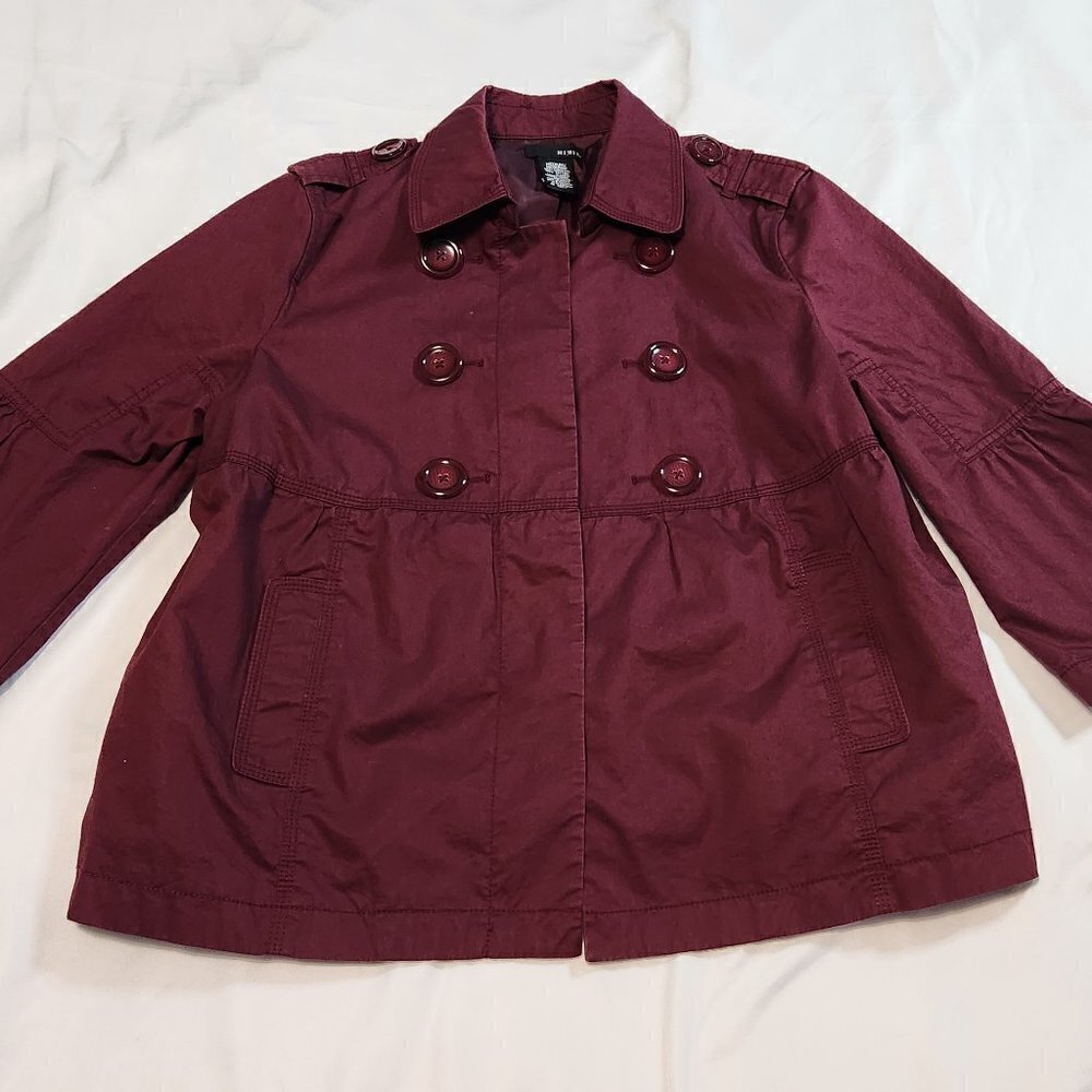 Mix It Burgundy Jacket with Bell Sleeves Medium
Lot M